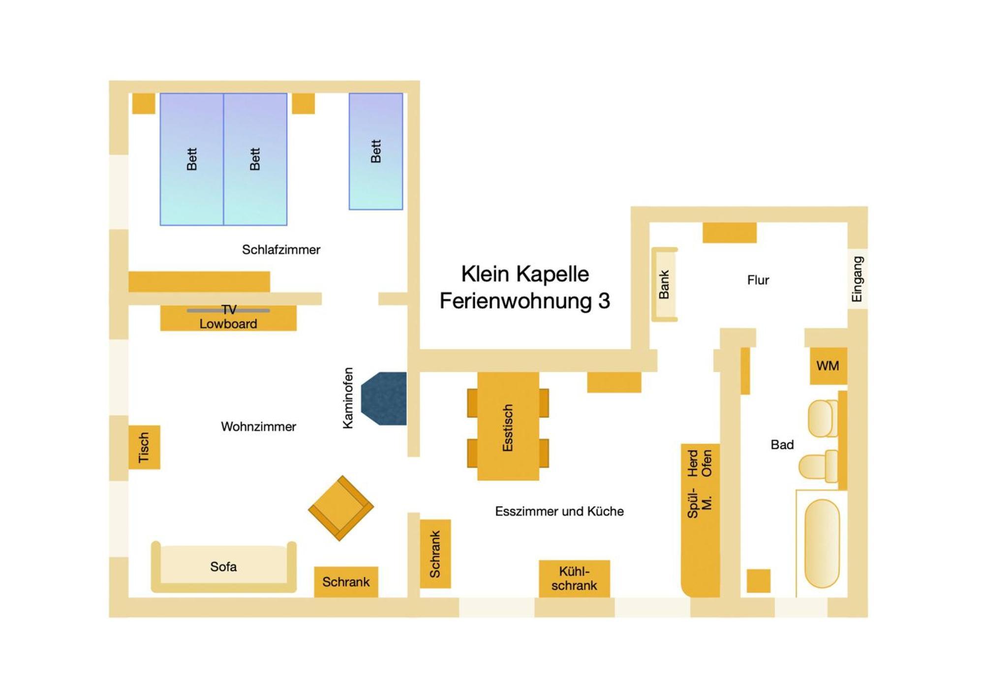 Ferienwohnungen Klein Kapelle Gingst Εξωτερικό φωτογραφία